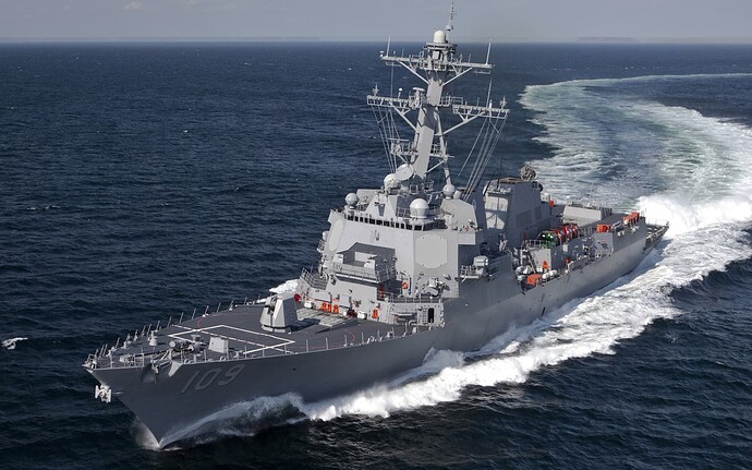 阿利伯克级驱逐舰未来仍将是美国海军海上作战的核心之一