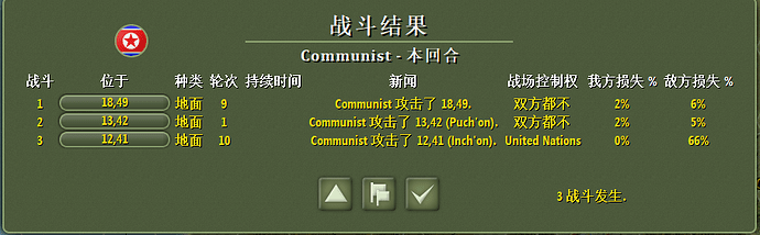 作战结果